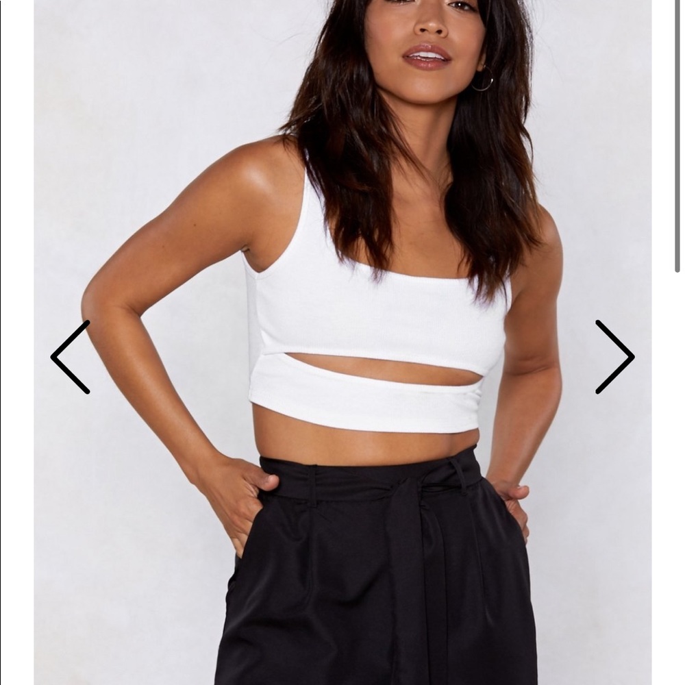 Nasty gal under boob tank